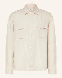 Reiss Leinen-Overjacket VIERA Beige