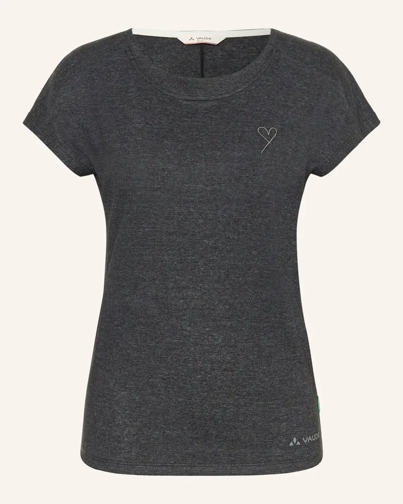 Vaude T-Shirt Neyland schwarz Dunkelgrau