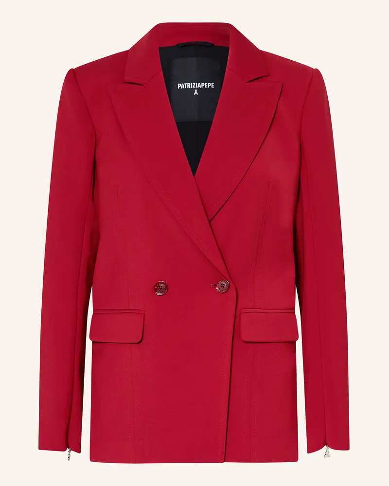 Patrizia Pepe Blazer Dunkelrot