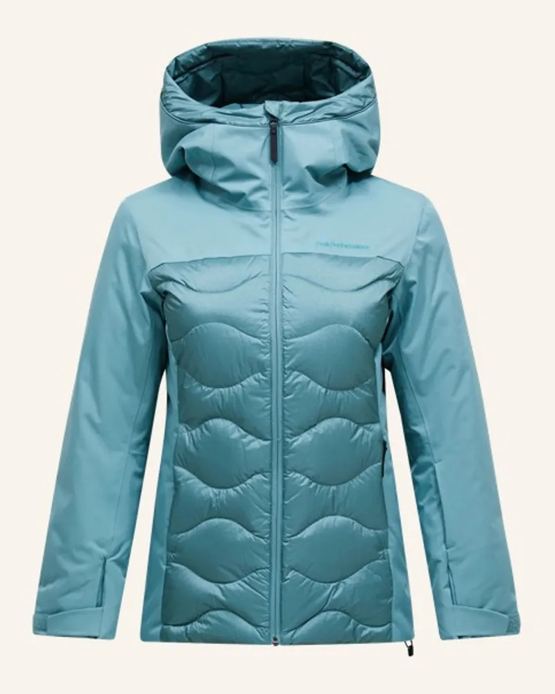 Peak Performance Skijacke Silverchute Helium Down blau Türkis