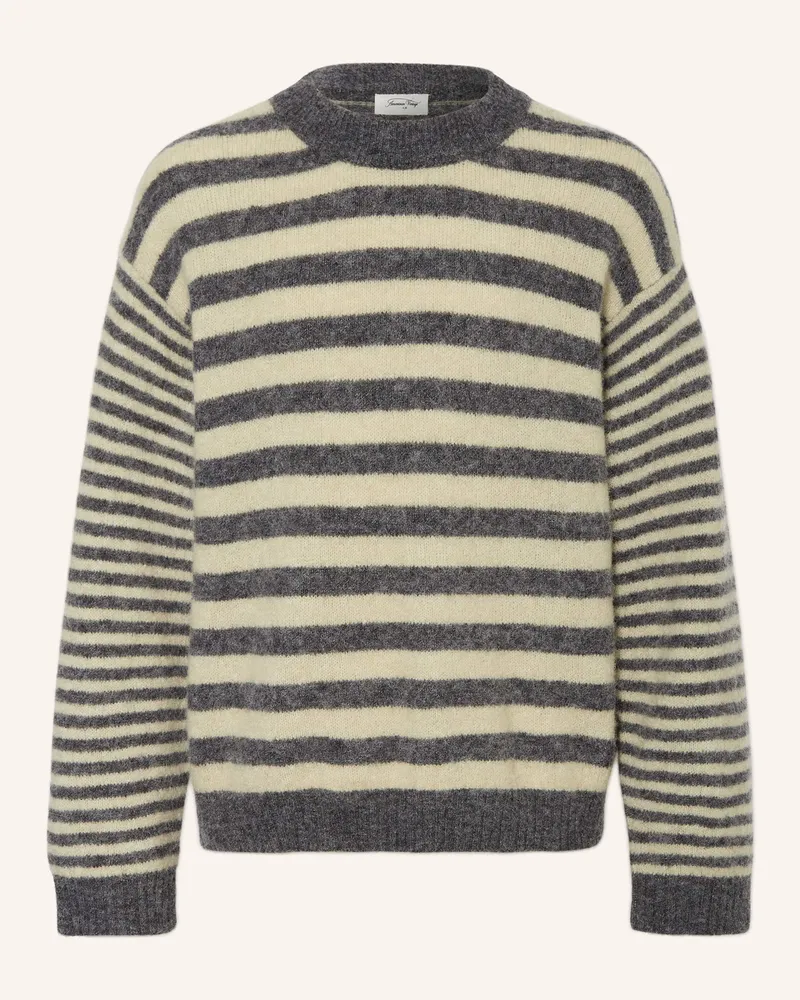 American Vintage Pullover VITOW mit Alpaka Ecru