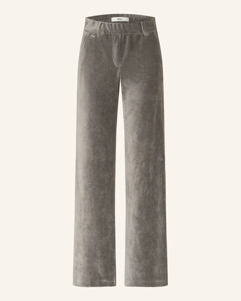 Brax Cordhose Style Maine grau Dunkelgrau