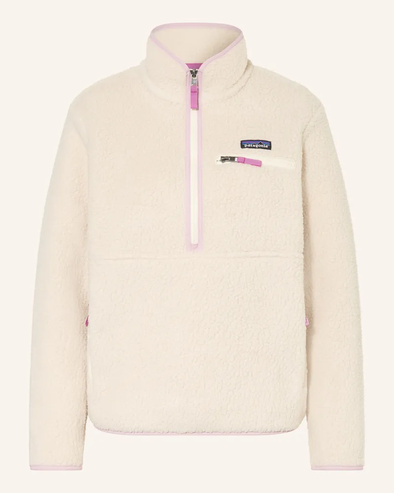 Patagonia Fleece-Troyer Retro Pile Marsupial beige Ecru
