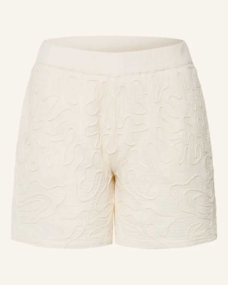 Y.A.S Shorts weiss Beige
