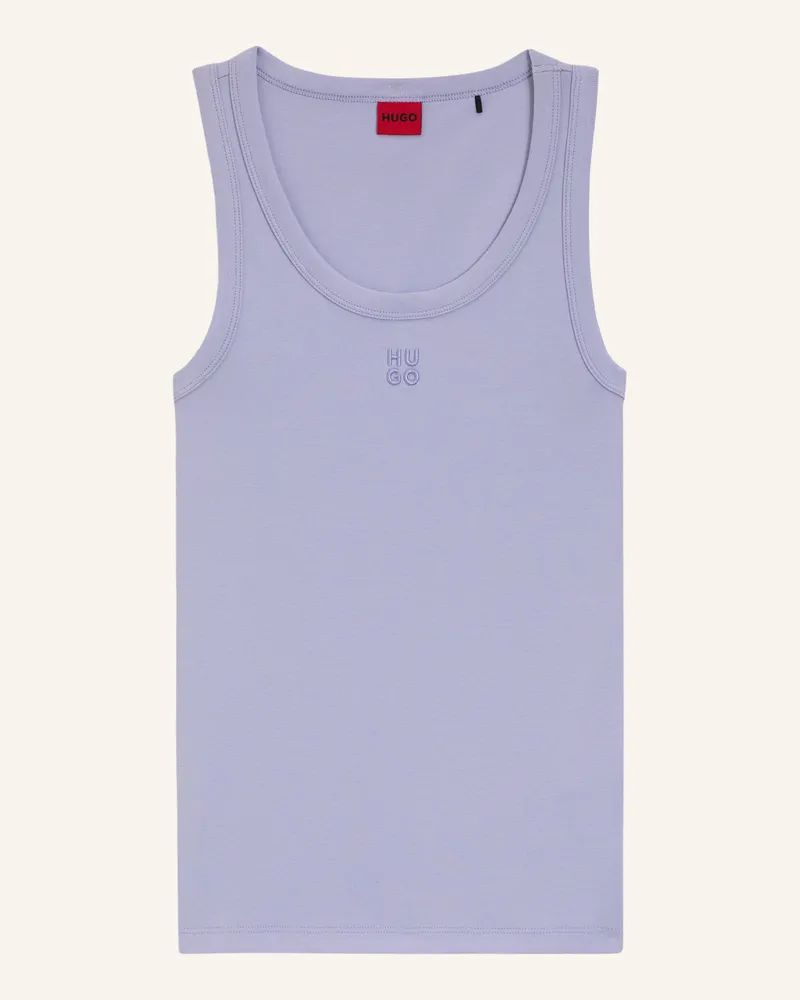 HUGO BOSS Casual Top DATAMIA Slim Fit Lila