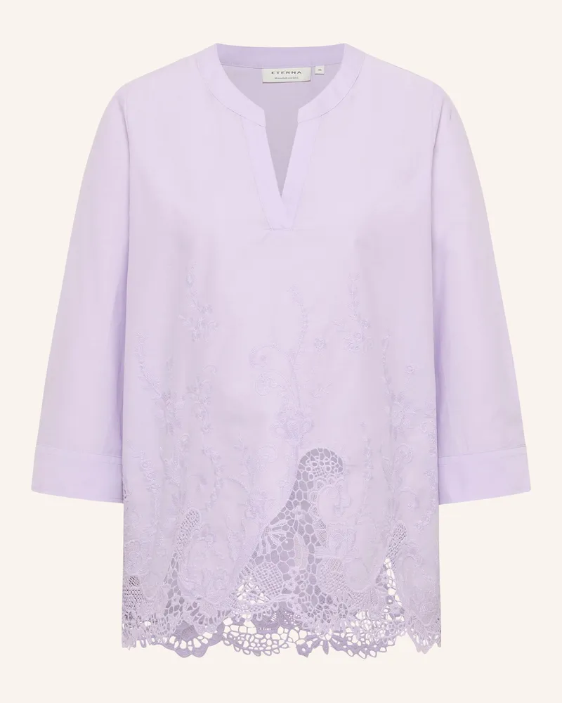 Eterna Bluse LOOSE FIT Lila