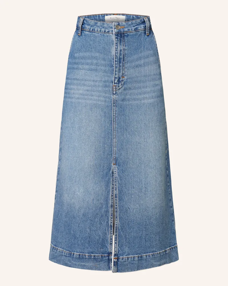 Part Two Jeansrock Calia blau Blau