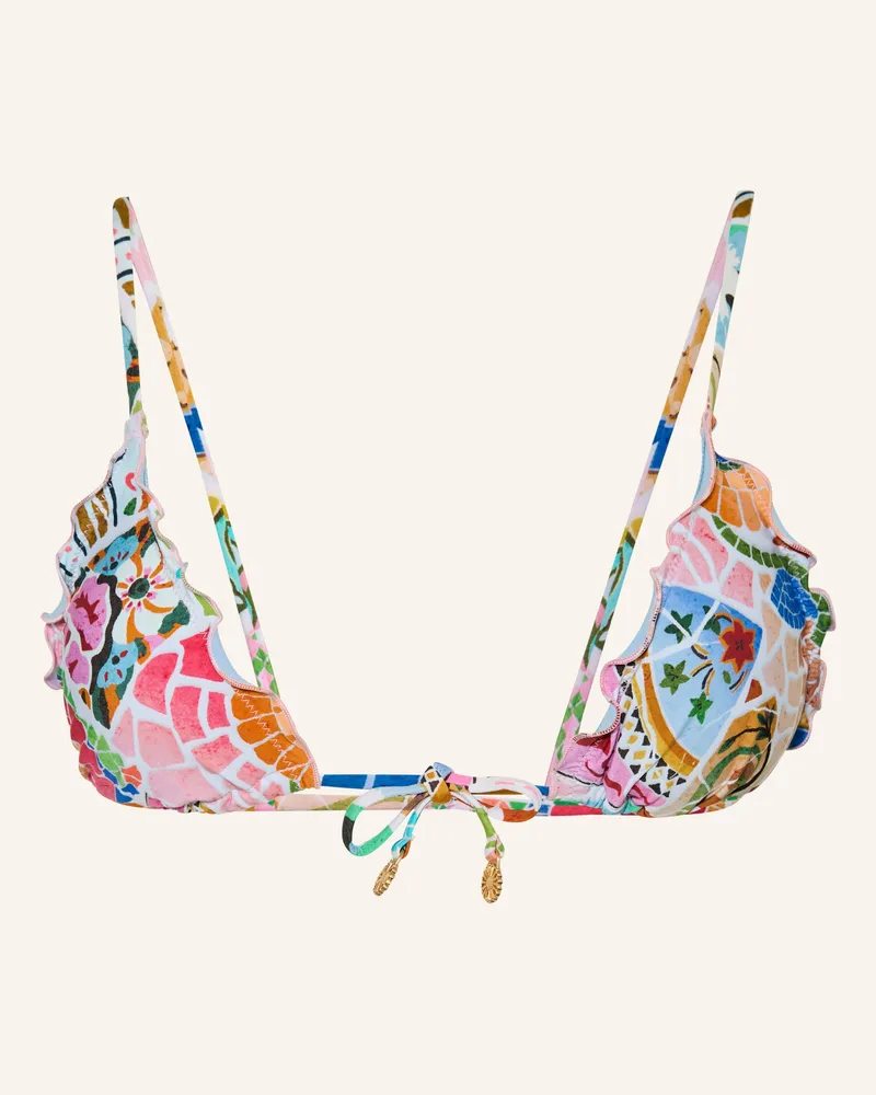 Seafolly Australia Triangel-Bikini-Top Beachbohème pink Pink