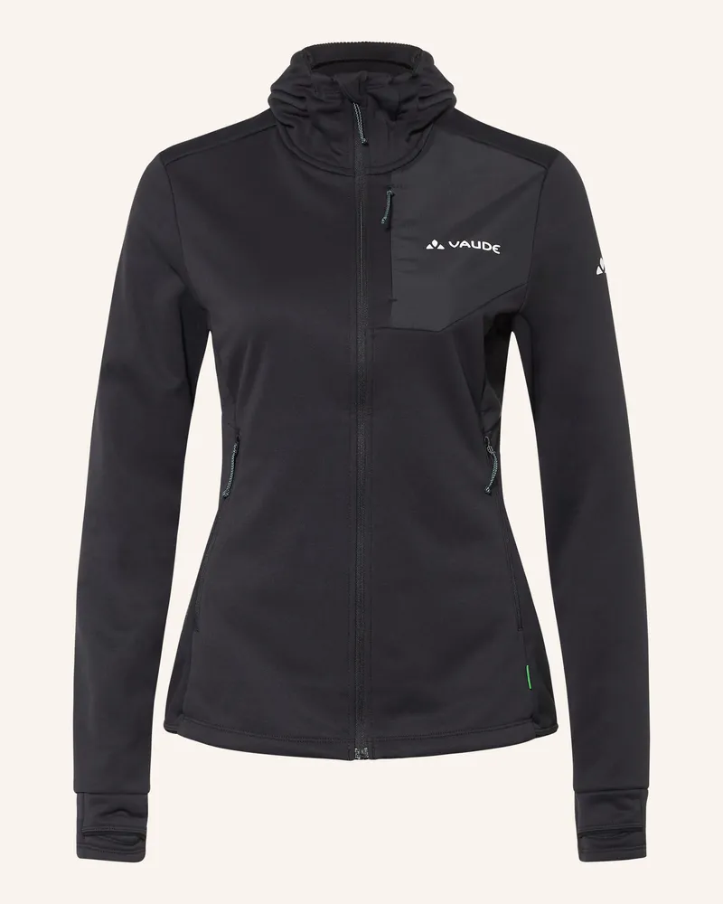 Vaude Midlayer-Jacke Monviso schwarz Schwarz