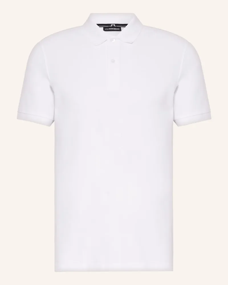 J.Lindeberg Piqué-Poloshirt Weiss