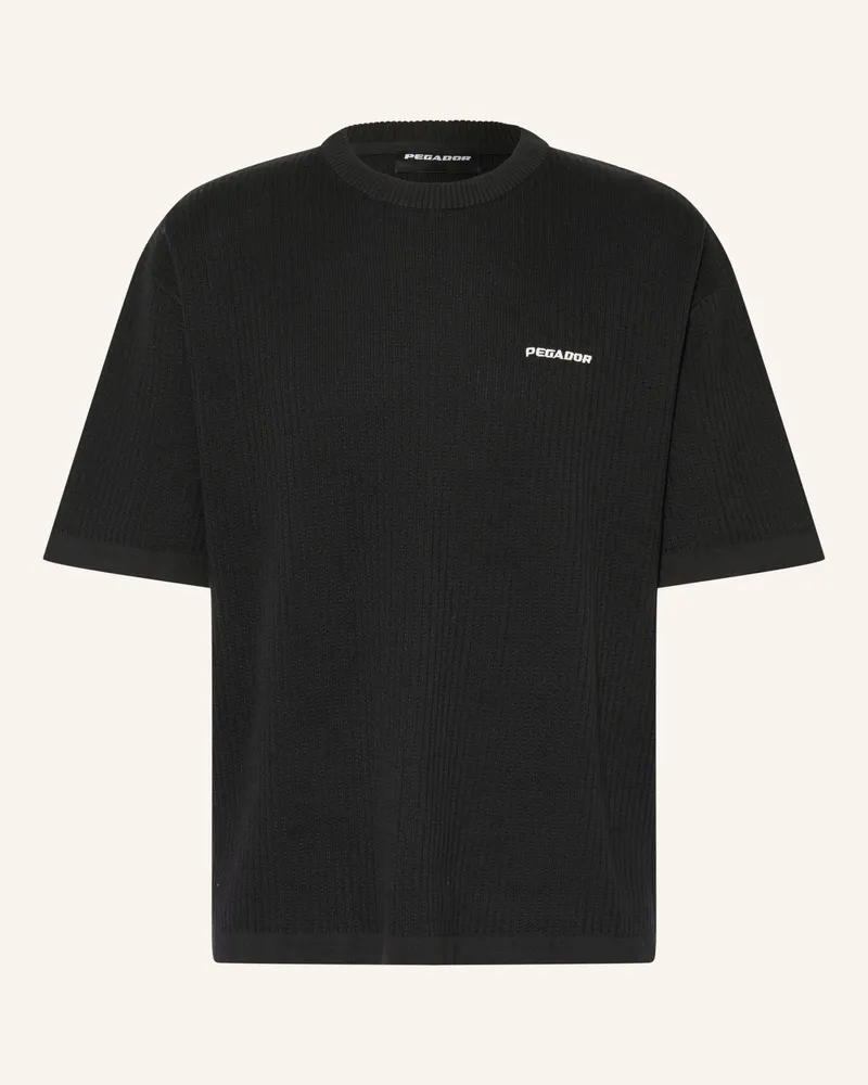 PEGADOR Strickshirt STON Schwarz