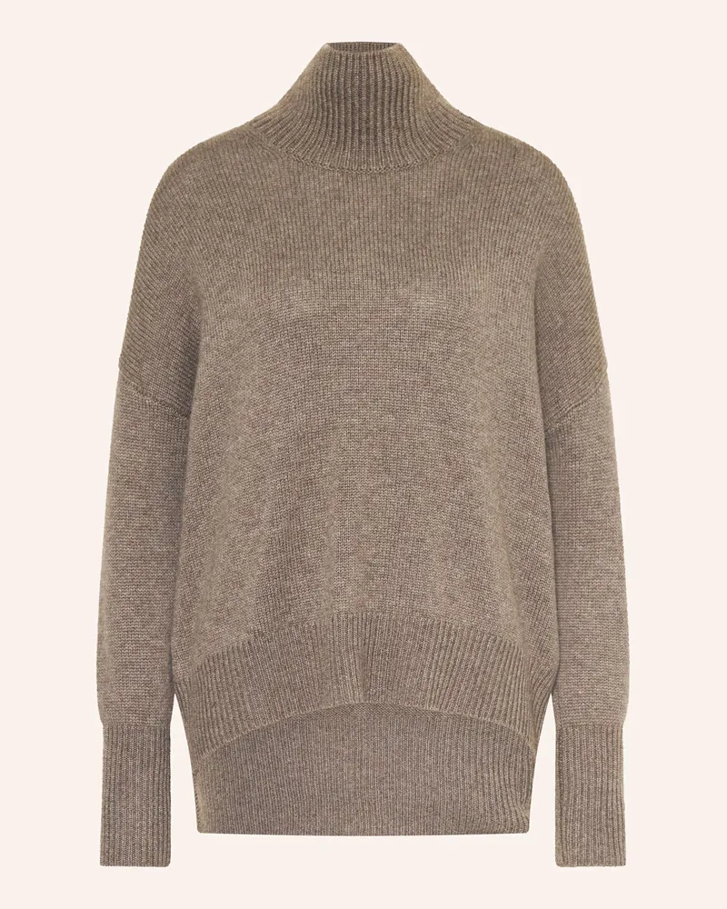 Lisa Yang Cashmere-Pullover HEIDI Taupe