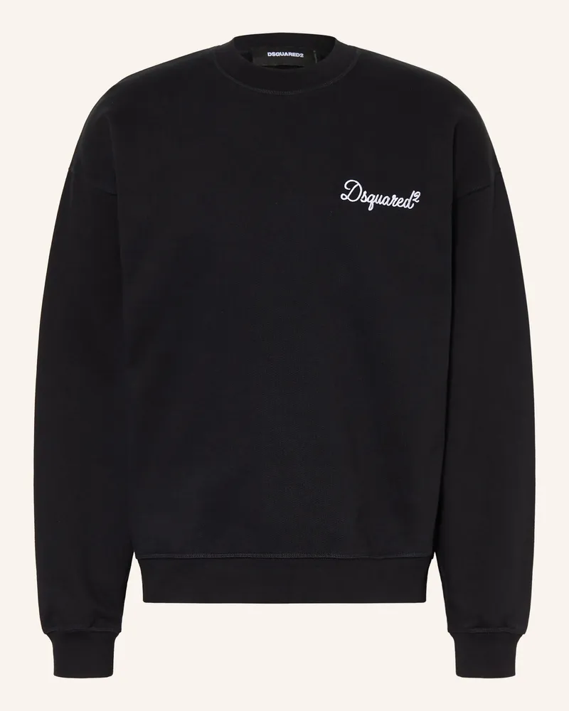 Dsquared2 Sweatshirt schwarz Schwarz
