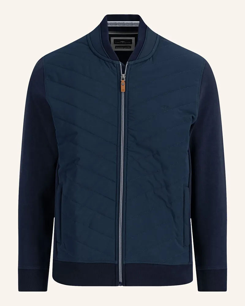 Fynch-Hatton Blouson im Materialmix Dunkelblau