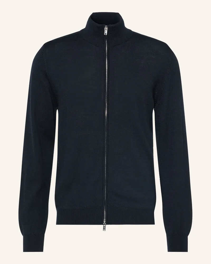 Seidensticker Strickjacke blau Dunkelblau