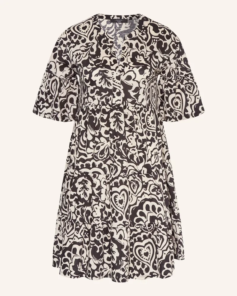 Max Mara Jerseykleid Ely weiss Schwarz