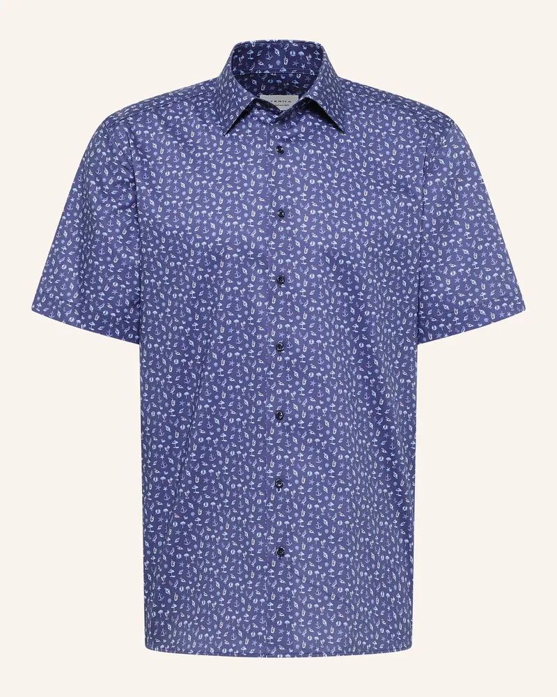 Eterna Kurzarm-Hemd MODERN FIT Blau