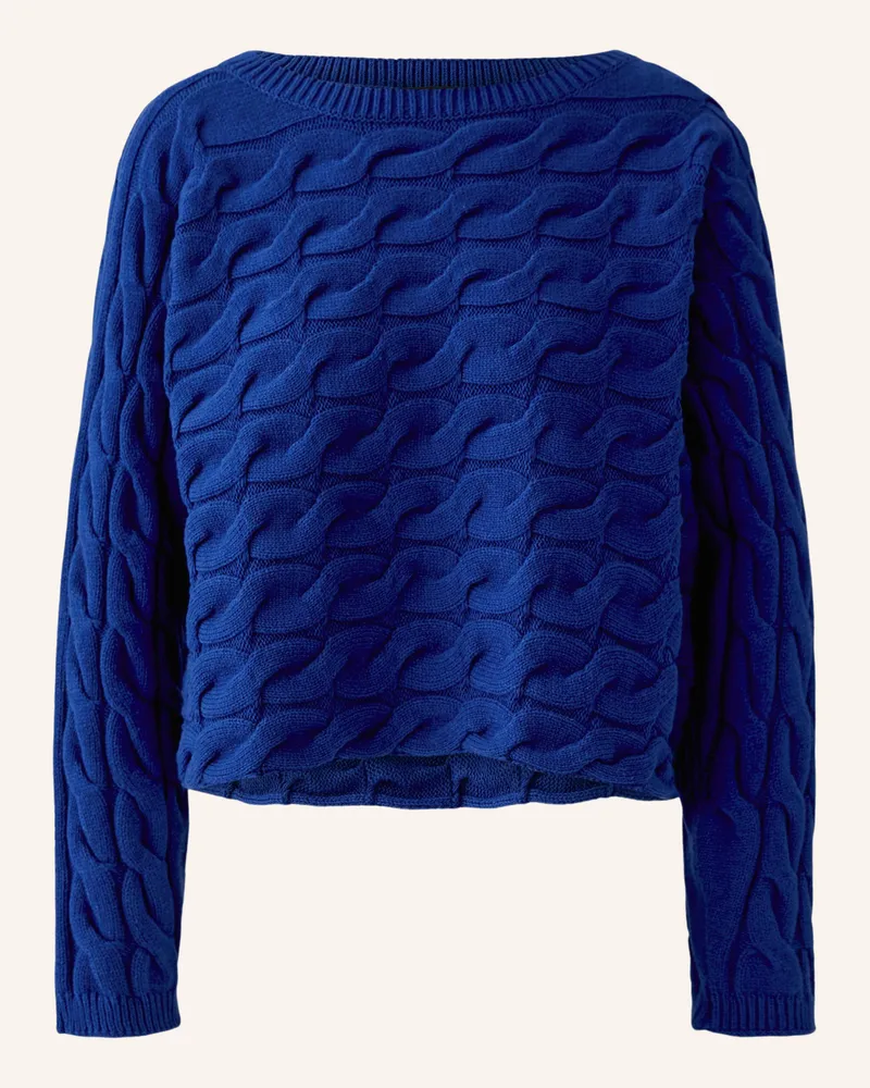 Oui  Pullover Sirah blau Blau