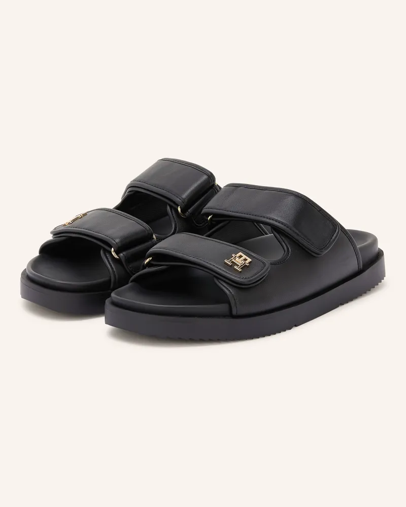 Tommy Hilfiger Pantoletten Schwarz