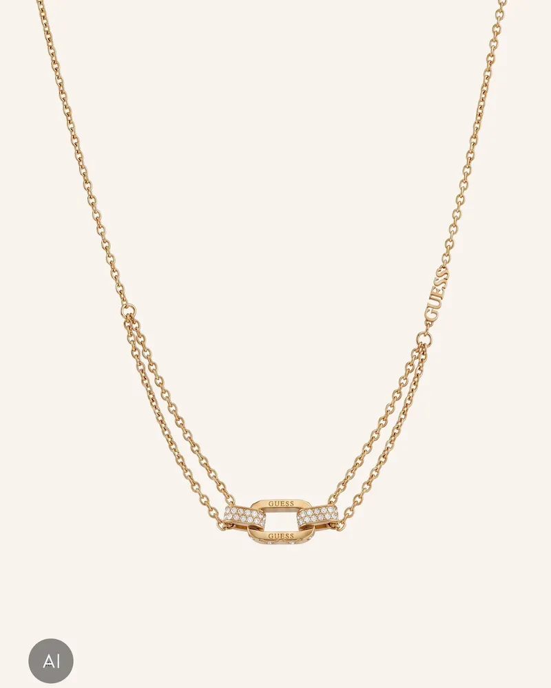 Guess Halskette gold Gold