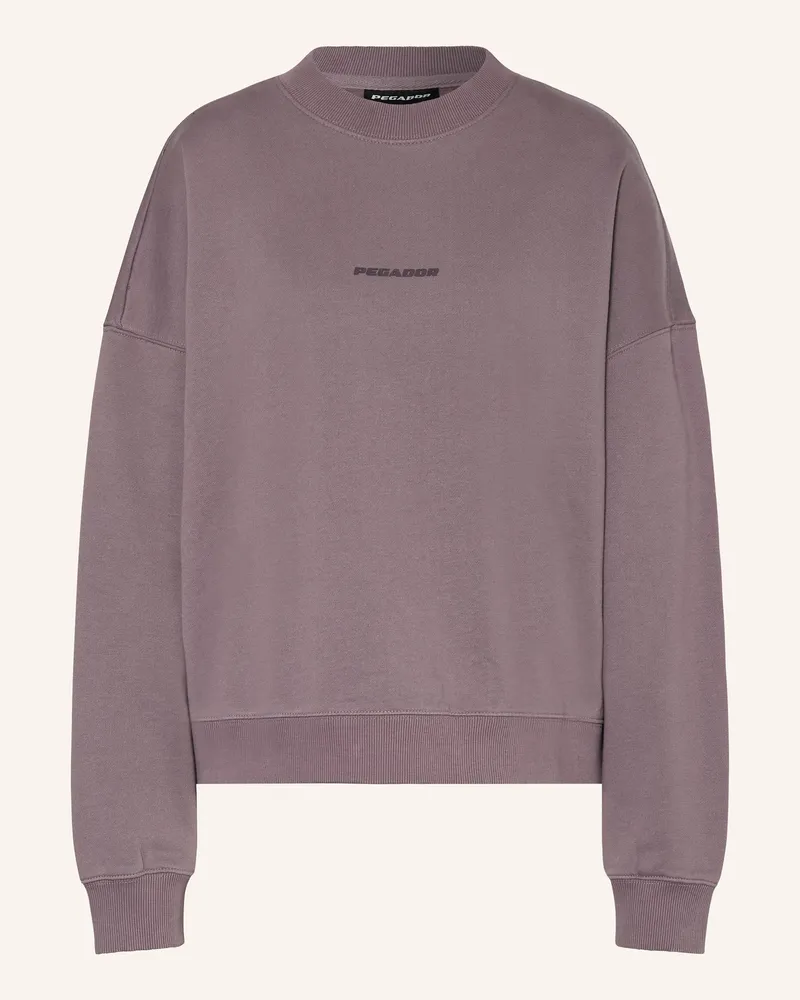 PEGADOR Sweatshirt SELA Dunkellila