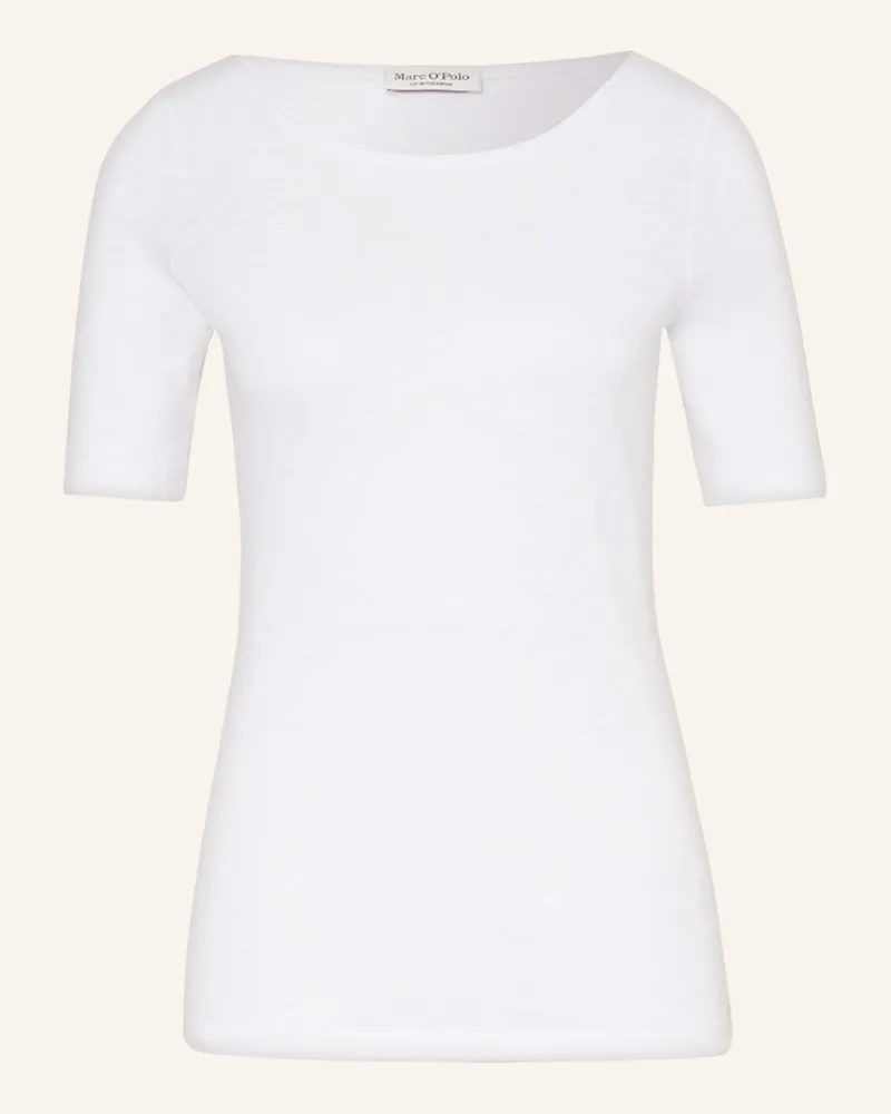 Marc O'Polo T-Shirt weiss Weiss
