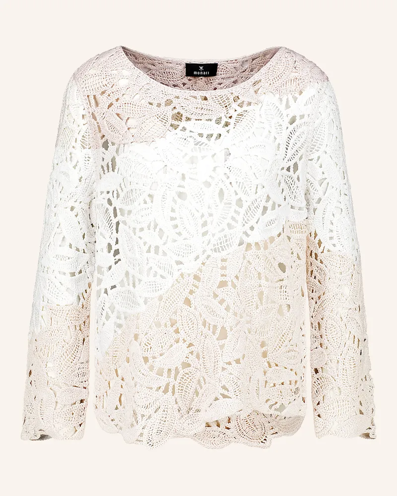 monari Pullover weiss Creme