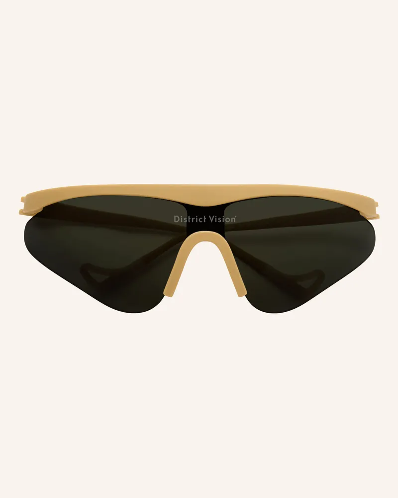 District Vision Radbrille Momoka Pacer schwarz Beige