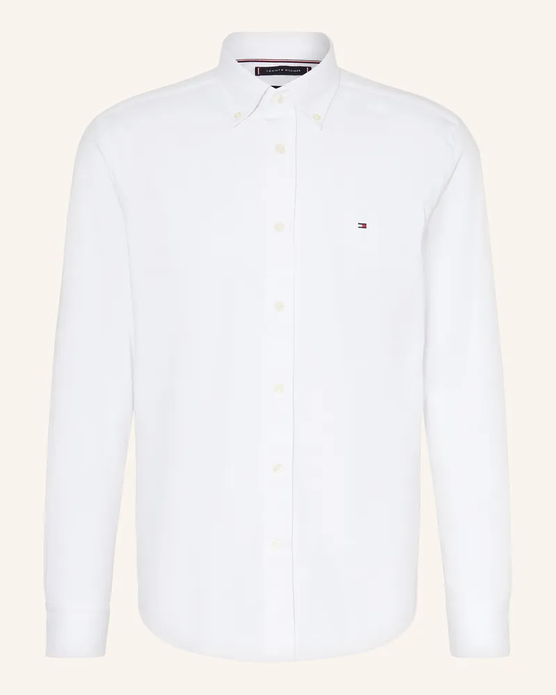 Tommy Hilfiger Hemd Performance Regular Fit weiss Weiss