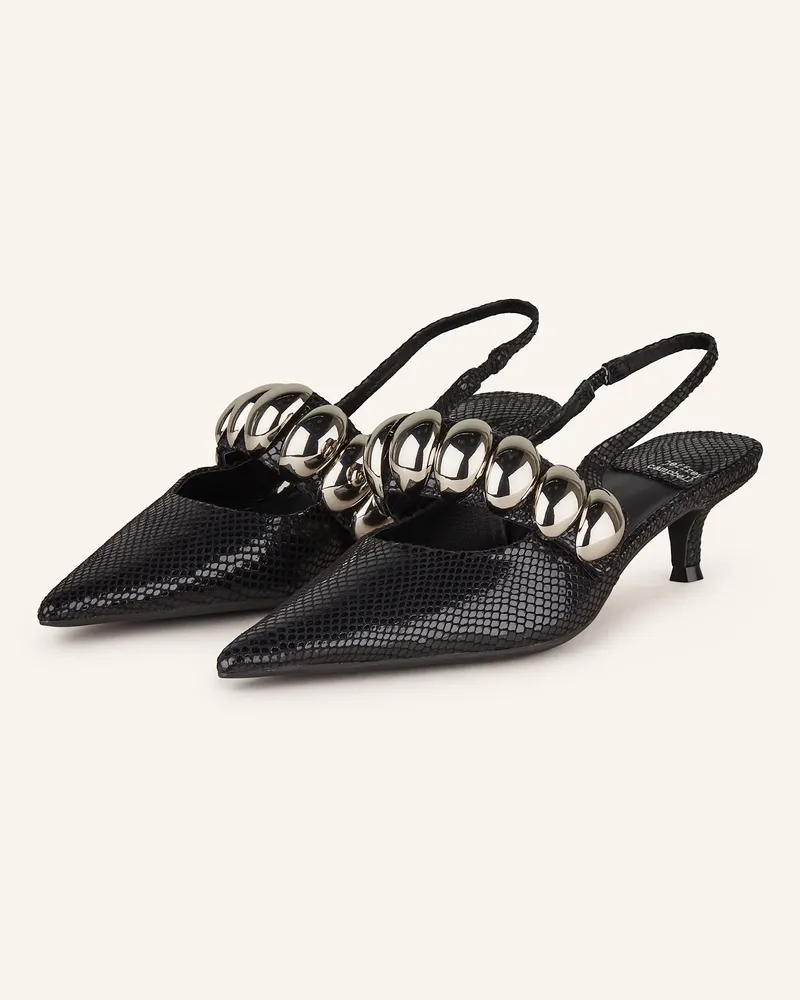 Jeffrey Campbell Slingpumps PERSONA mit Nieten Schwarz