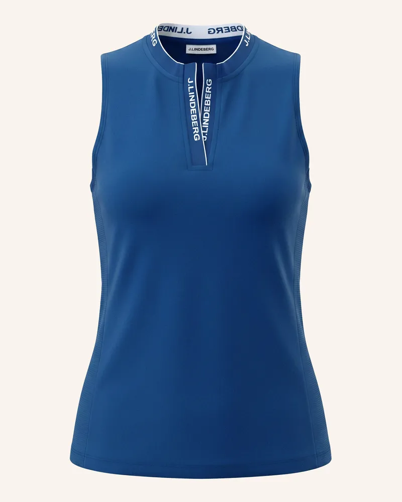 J.Lindeberg Tanktop blau Blau