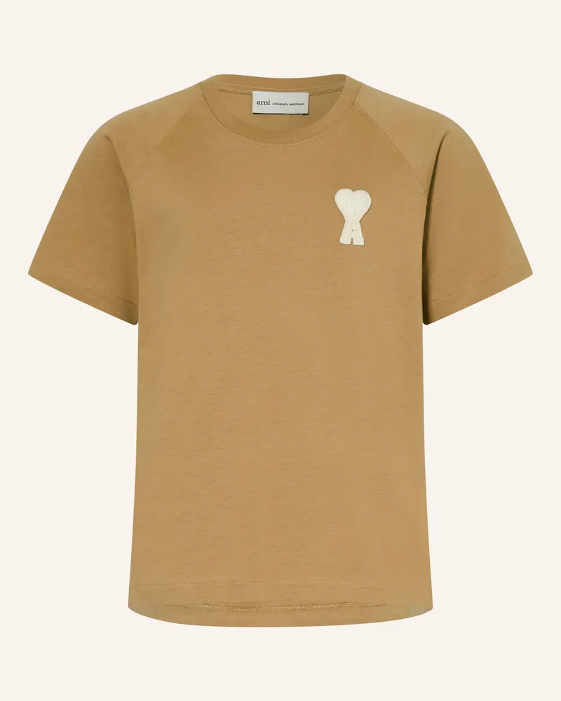 AMI Paris T-Shirt beige Beige