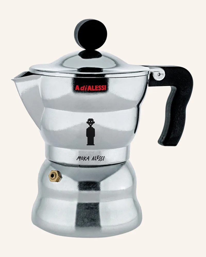 Alessi Espressokocher MOKA ALESSI Silber