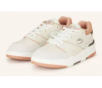 Sneaker LINESHOT - CREME/ ORANGE/ HELLGRAU