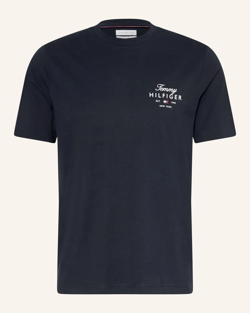 Tommy Hilfiger T-Shirt blau Dunkelblau