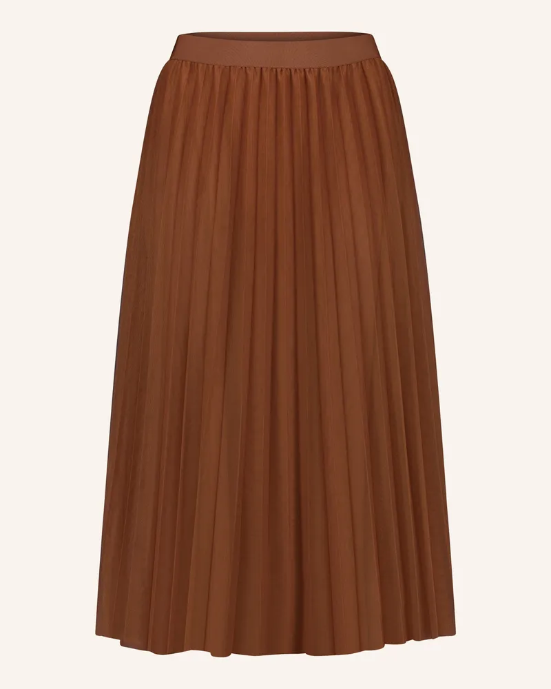 Betty Barclay Plisseerock Aus Mesh braun Braun