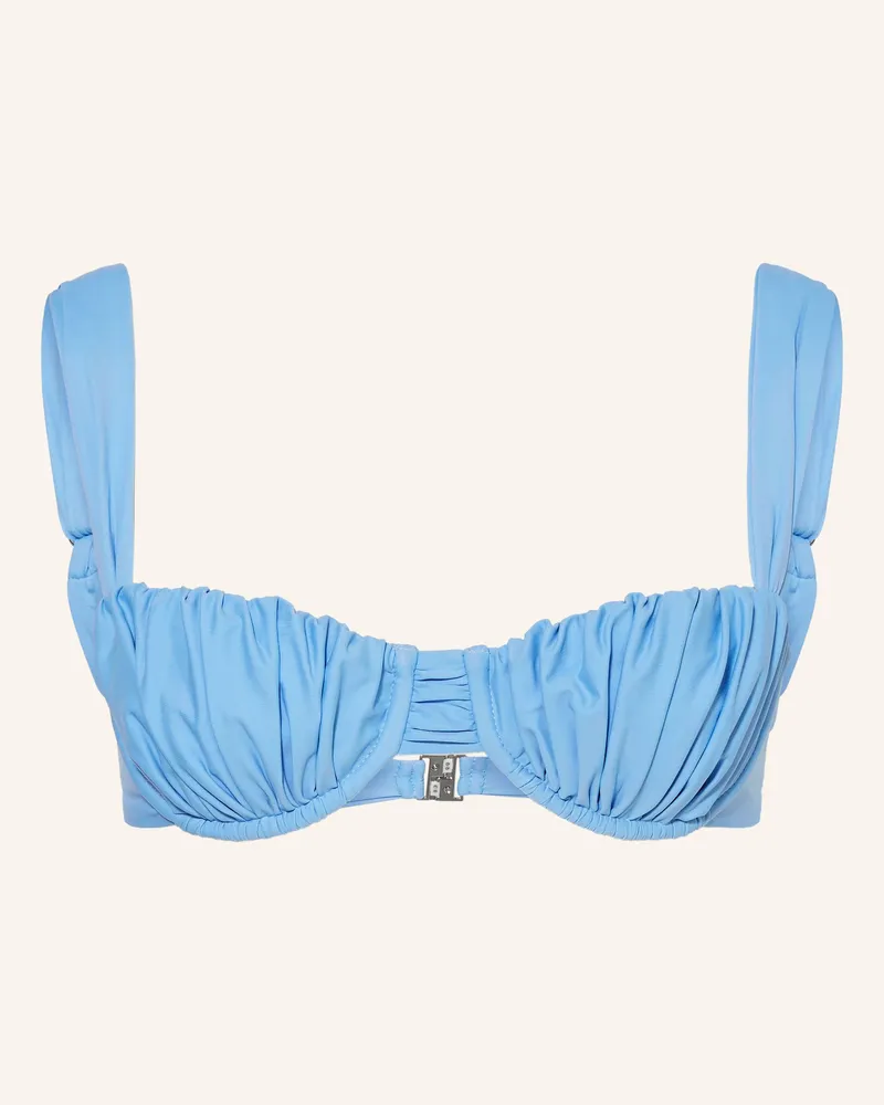 Faithfull The Brand Bügel-Bikini-Top EMILY Hellblau