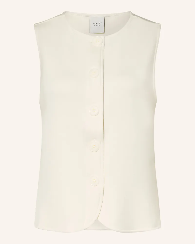 Varley Sweatweste Josie weiss Creme