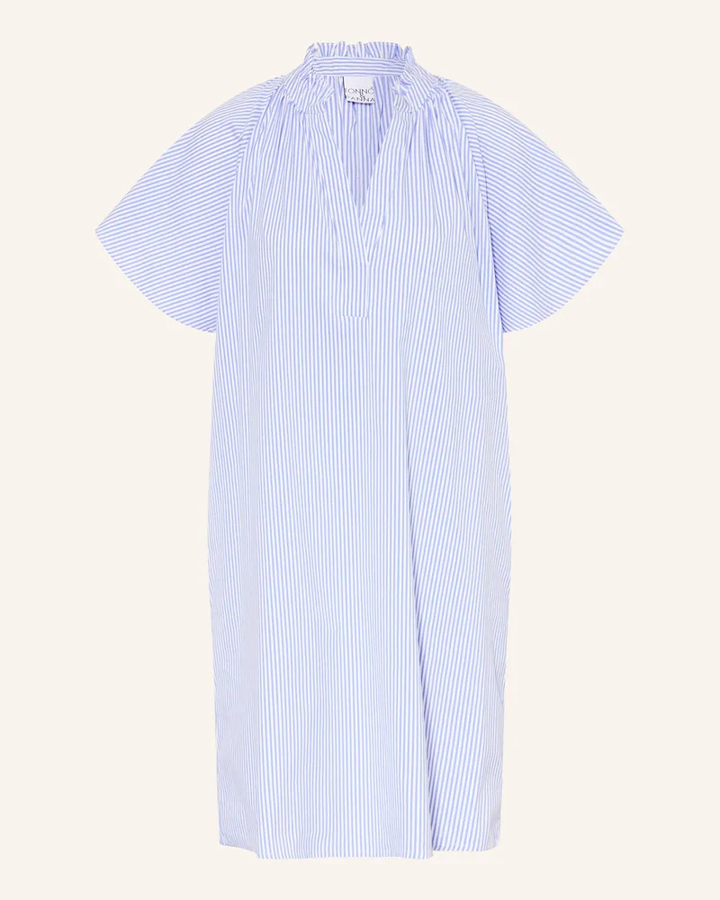 tonno e panna Kleid blau Hellblau