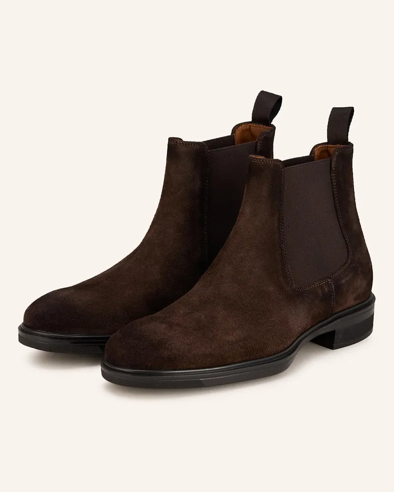 paul Chelsea-Boots Dunkelbraun