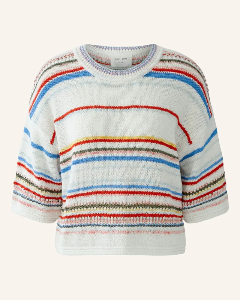 Oui  Pullover weiss Weiss