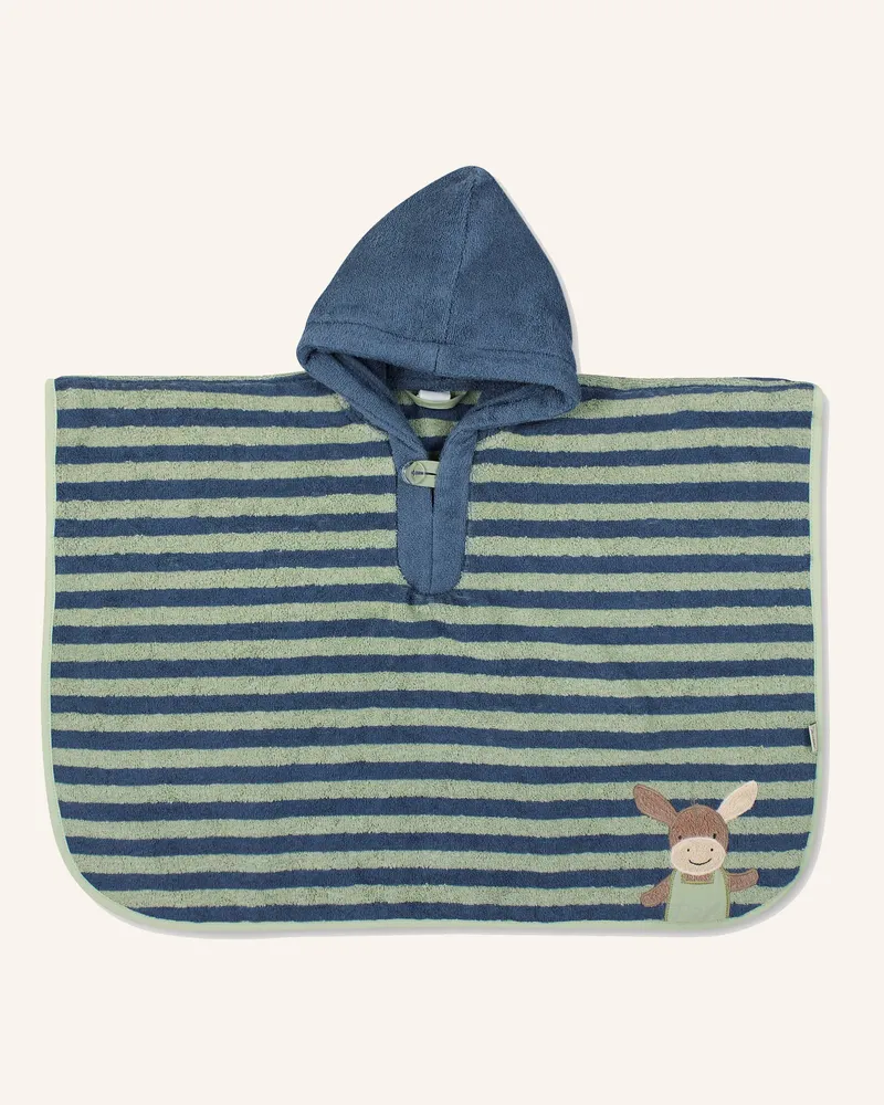 Sterntaler Poncho Emmilius Blau