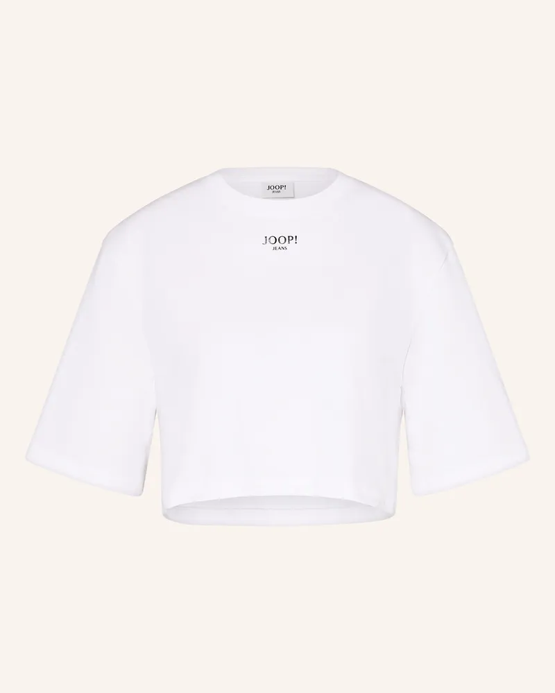 JOOP! Cropped-Shirt TAKY Weiss