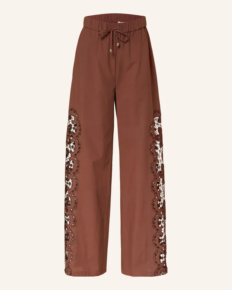 Patrizia Pepe Marlenehose braun Braun