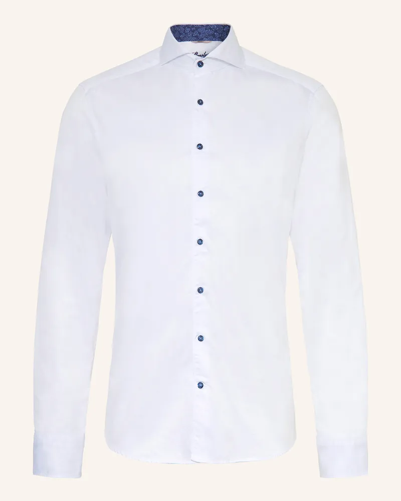 Stenströms Hemd Slimline Fit Weiss