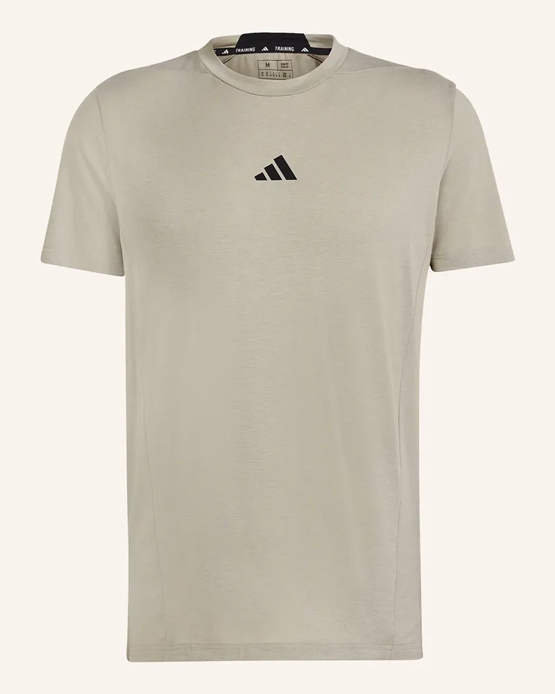 adidas T-Shirt D4T WORKOUT Hellgrün