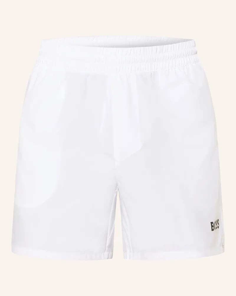 HUGO BOSS Tennisshorts T-MATCH Weiss
