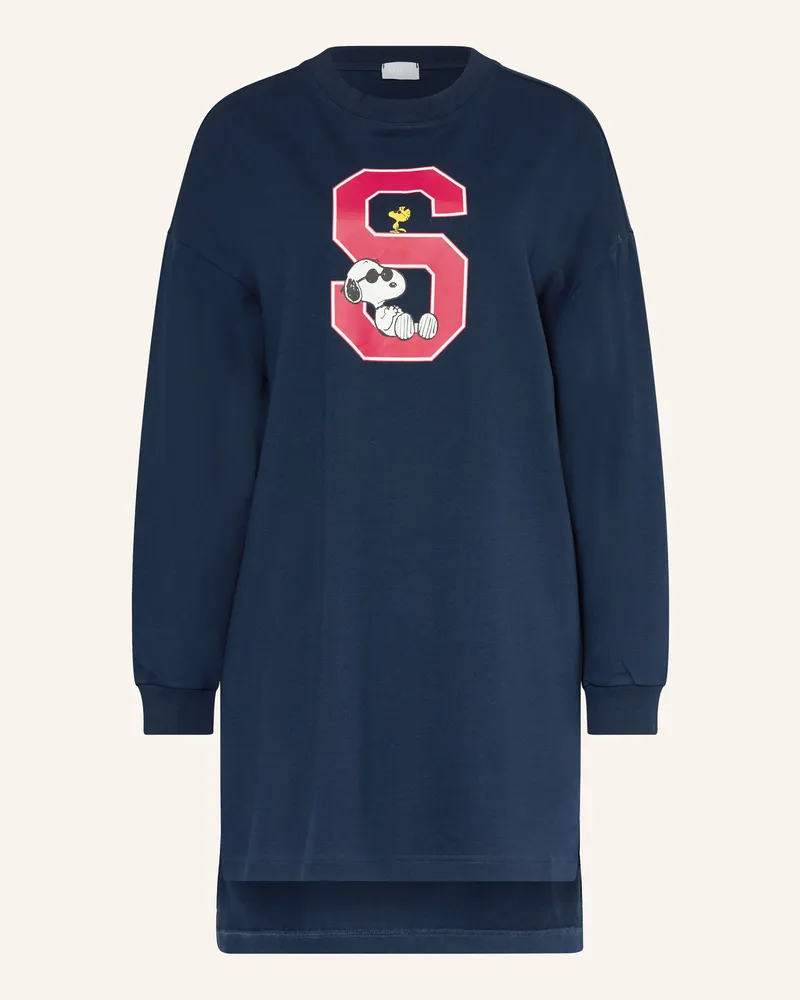 Mey Nachthemd Serie mey x PEANUTS Dunkelblau