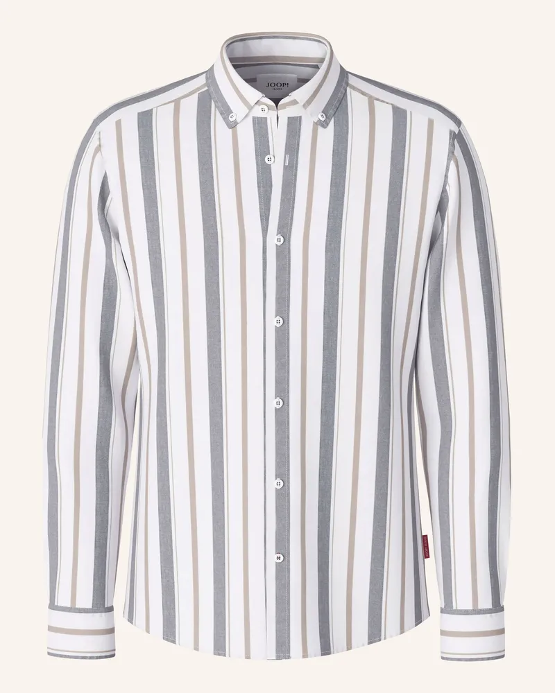 JOOP! Hemd Regular Fit beige Weiss