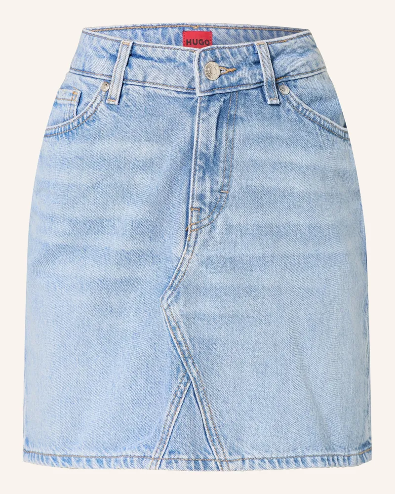HUGO BOSS Jeansrock GATALIE Hellblau